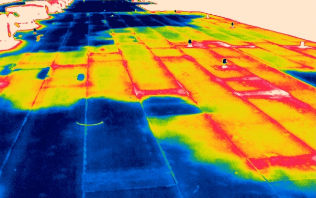 Thermal imaging inspection